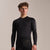 Rapha Men's Pro Team Long Sleeve Lightweight Jersey III (Black/Dark Grey) - Dragonspine Cycling