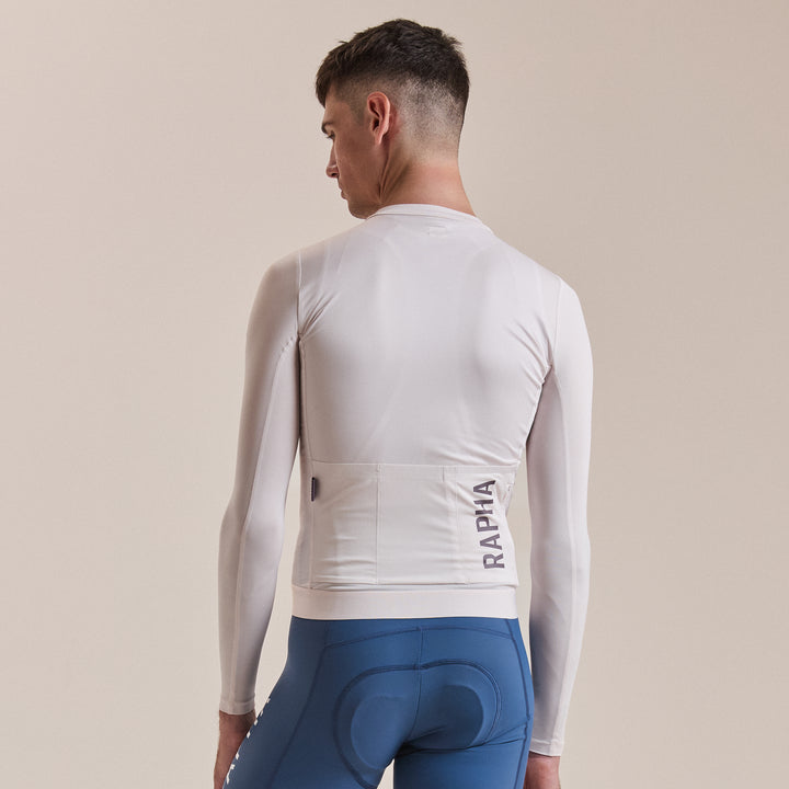 Rapha Men's Pro Team Long Sleeve Lightweight Jersey III (Blush/Amethyst) - Dragonspine Cycling