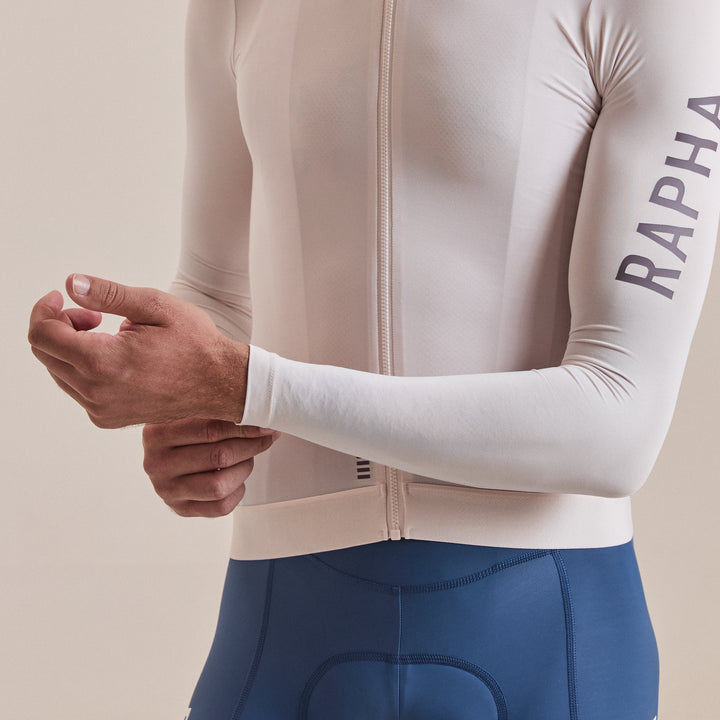 Rapha Men's Pro Team Long Sleeve Lightweight Jersey III (Blush/Amethyst) - Dragonspine Cycling