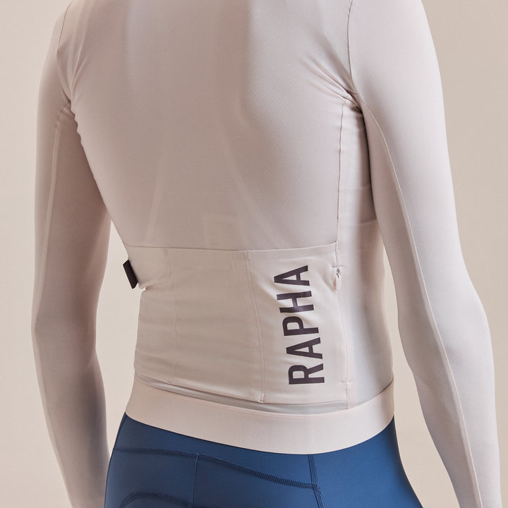 Rapha Men's Pro Team Long Sleeve Lightweight Jersey III (Blush/Amethyst) - Dragonspine Cycling