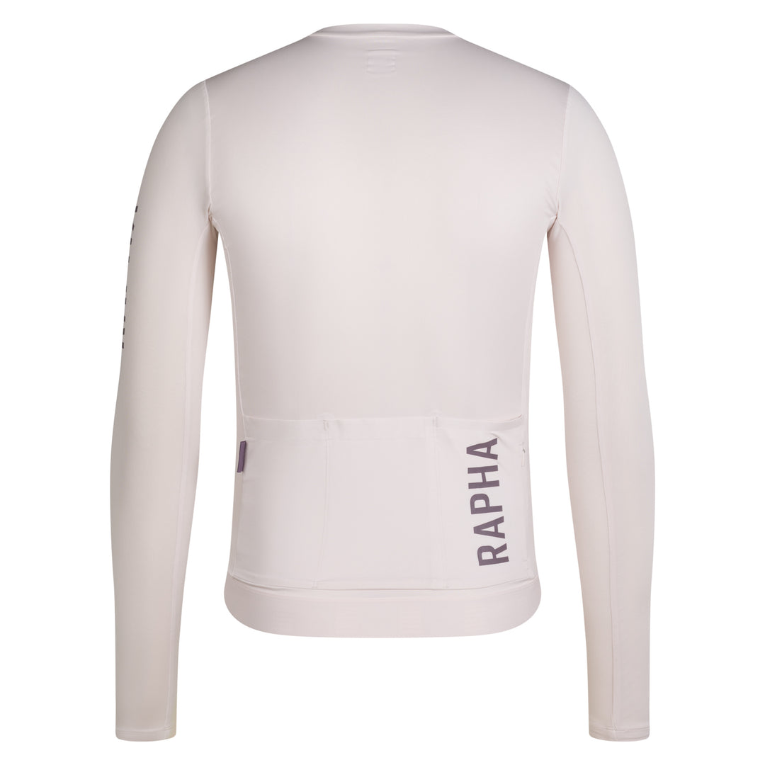Rapha Men's Pro Team Long Sleeve Lightweight Jersey III (Blush/Amethyst) - Dragonspine Cycling