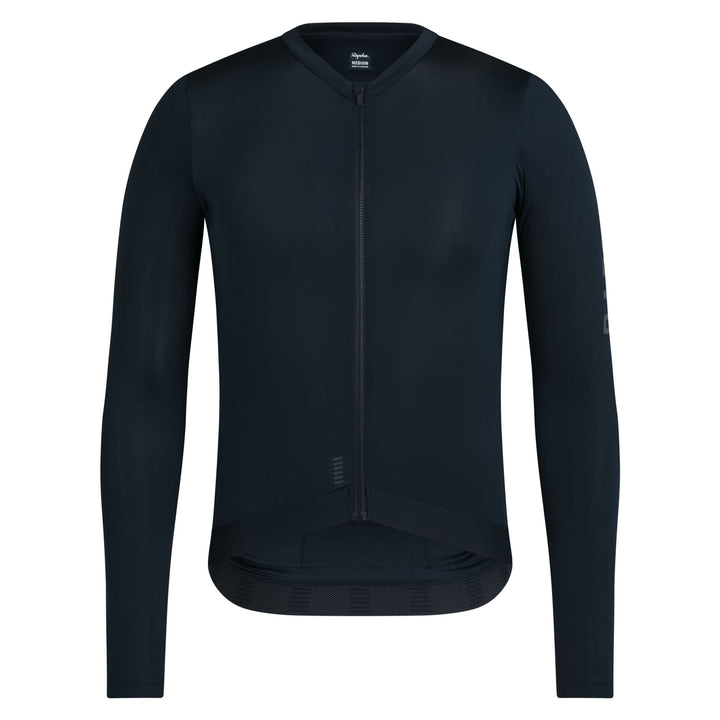 Rapha Men's Pro Team Long Sleeve Lightweight Jersey III (Carbon/Dark Grey) - Dragonspine Cycling