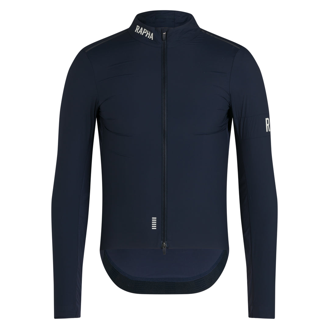 Rapha Men's Pro Team Lightweight Wind Jacket II (Carbon/White) - Dragonspine Cycling