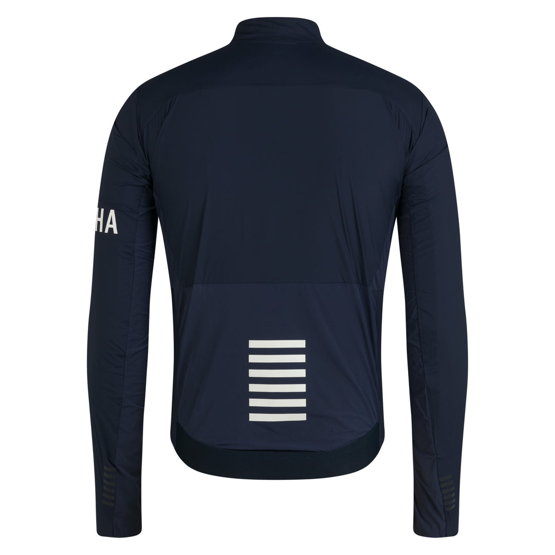 Rapha Men's Pro Team Lightweight Wind Jacket II (Carbon/White) - Dragonspine Cycling