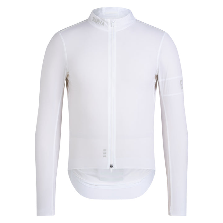 Rapha Men's Pro Team Lightweight Wind Jacket II (White/Silver) - Dragonspine Cycling