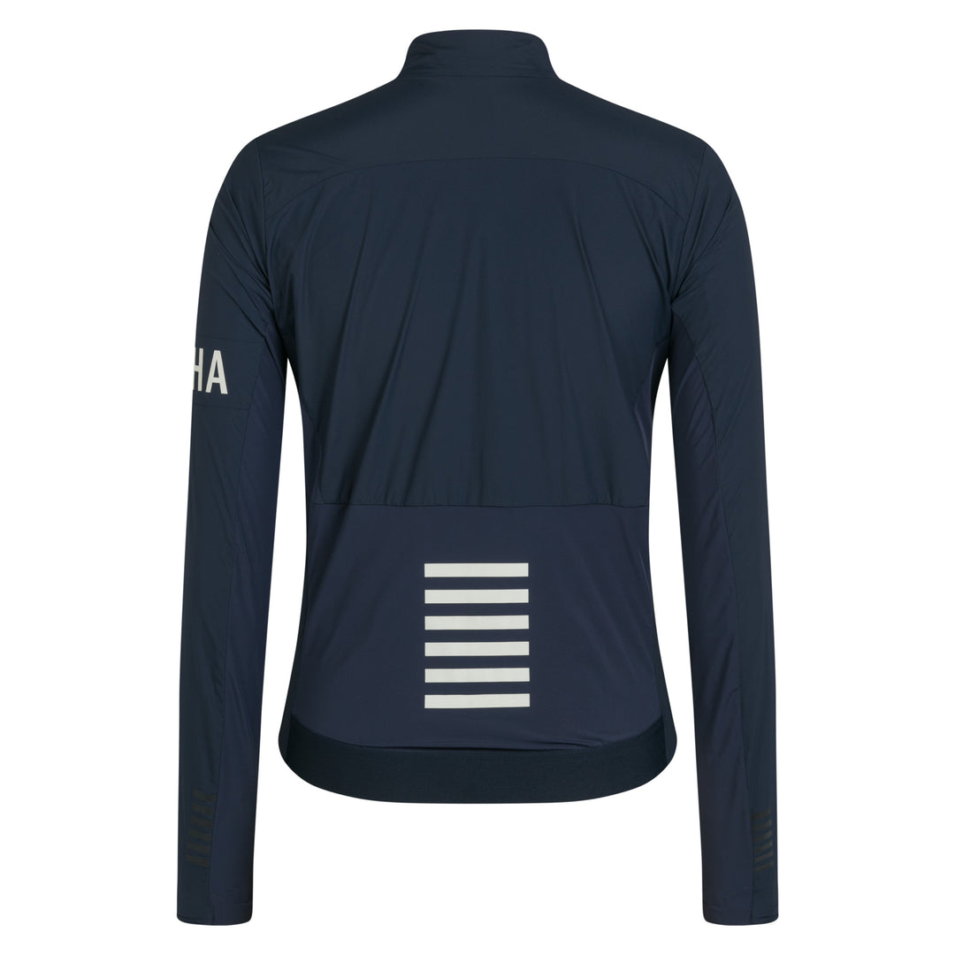 Rapha Women's Pro Team Lightweight Wind Jacket II (Carbon/White) - Dragonspine Cycling