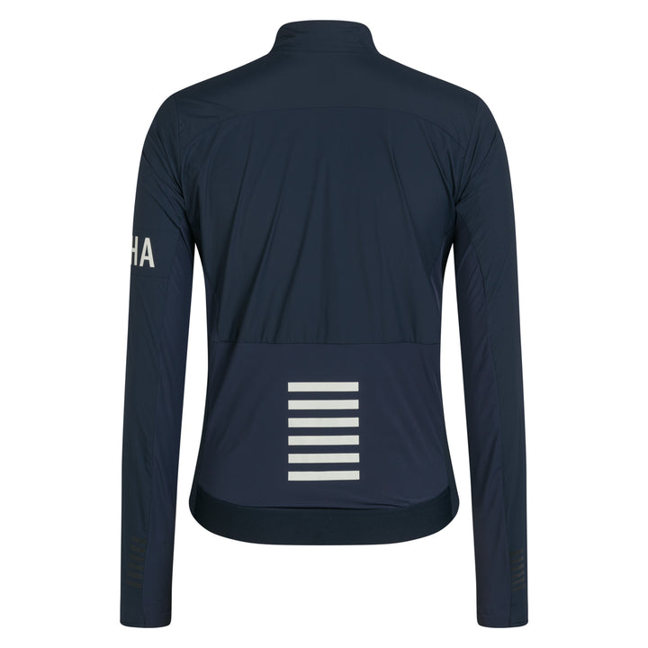 Rapha Women's Pro Team Lightweight Wind Jacket II (Carbon/White) - Dragonspine Cycling