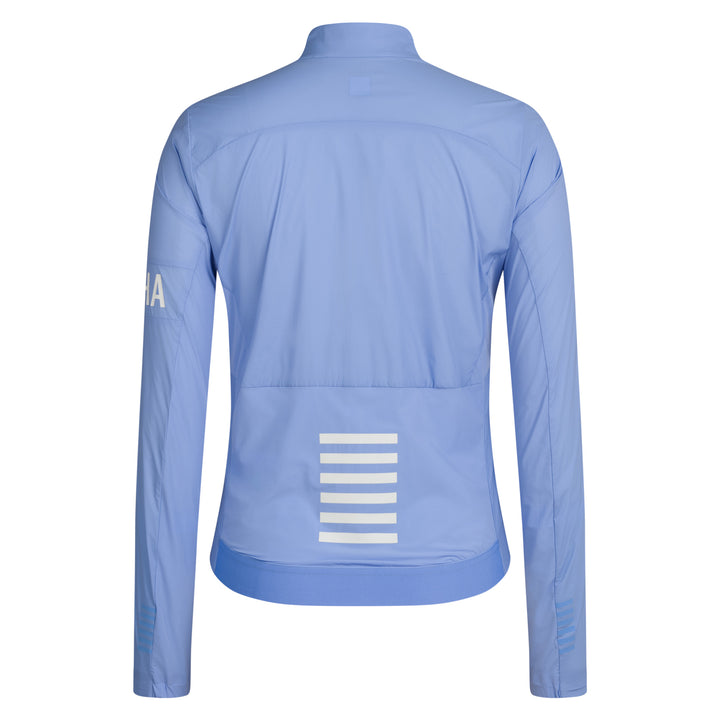 Rapha Women's Pro Team Lightweight Wind Jacket II (Bluebell/White) - Dragonspine Cycling