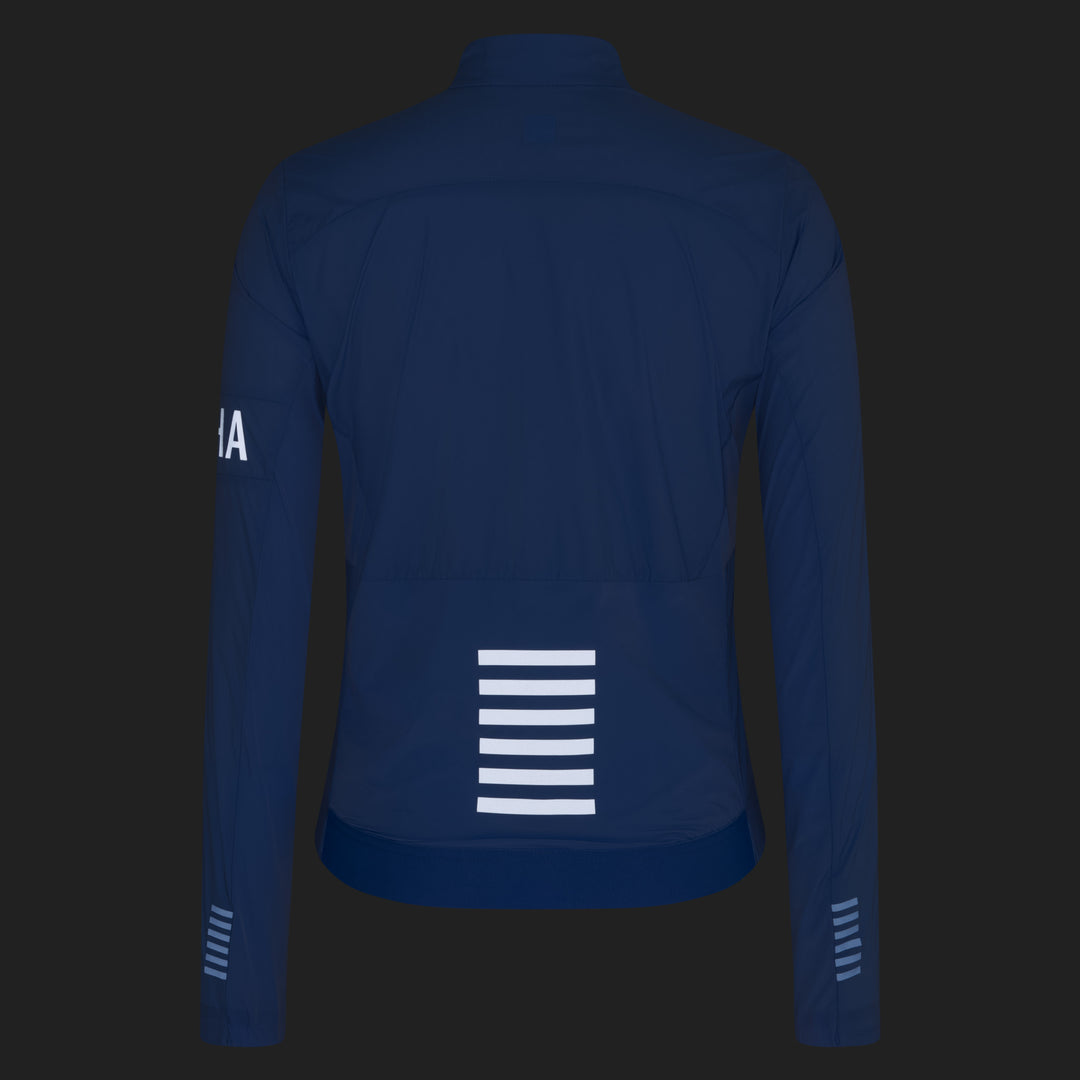 Rapha Women's Pro Team Lightweight Wind Jacket II (Bluebell/White) - Dragonspine Cycling