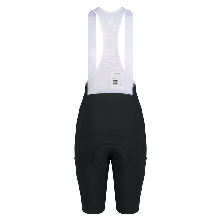 Rapha Women's Pro Team Cargo Bib Shorts - Regular (Black/White) - Dragonspine Cycling