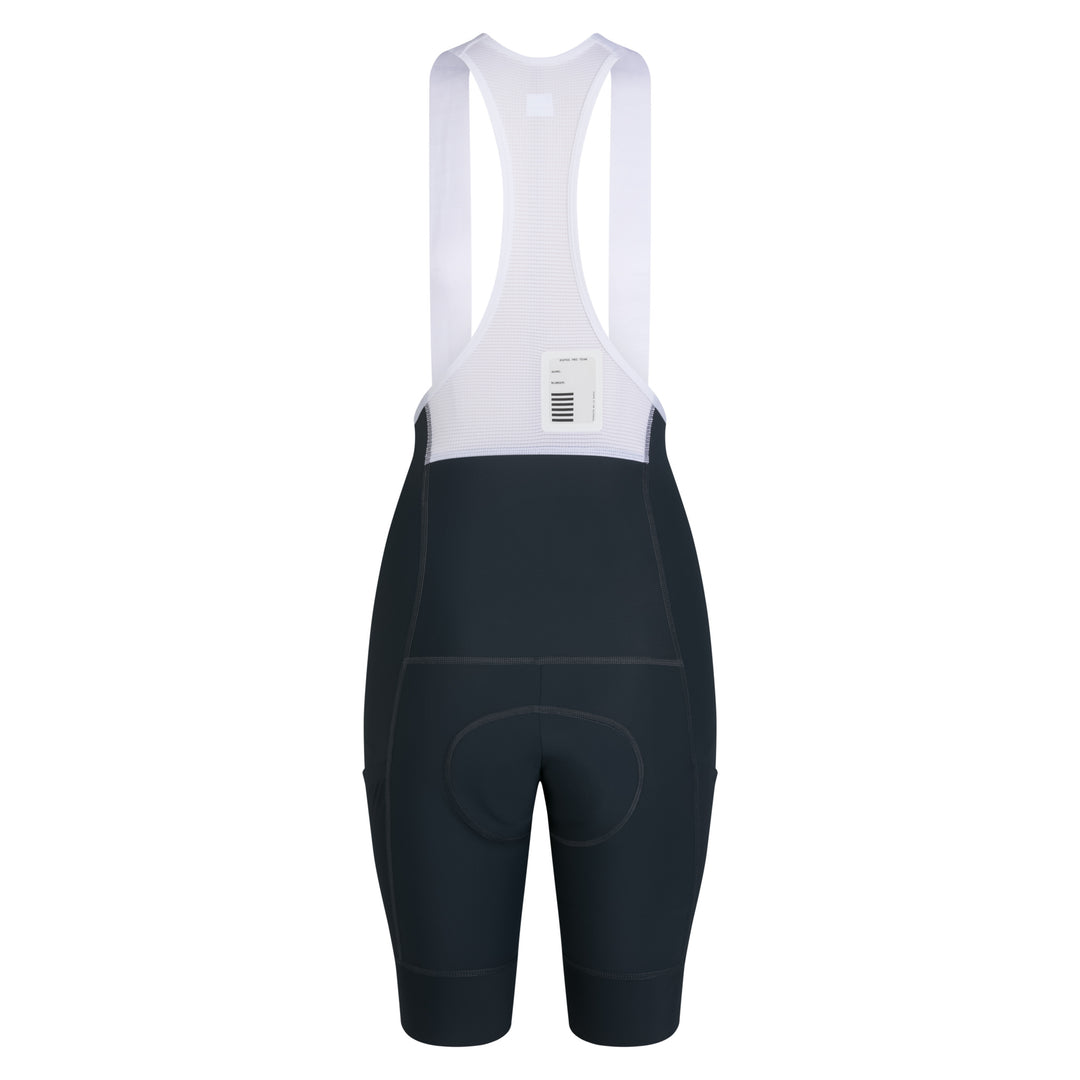 Rapha Women's Pro Team Cargo Bib Shorts - Regular (Carbon/Dark Grey) - Dragonspine Cycling