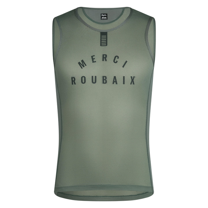 Rapha Men's Pro Team Sleeveless Race Base Layer (Laurel/Deep Forest) - Dragonspine Cycling