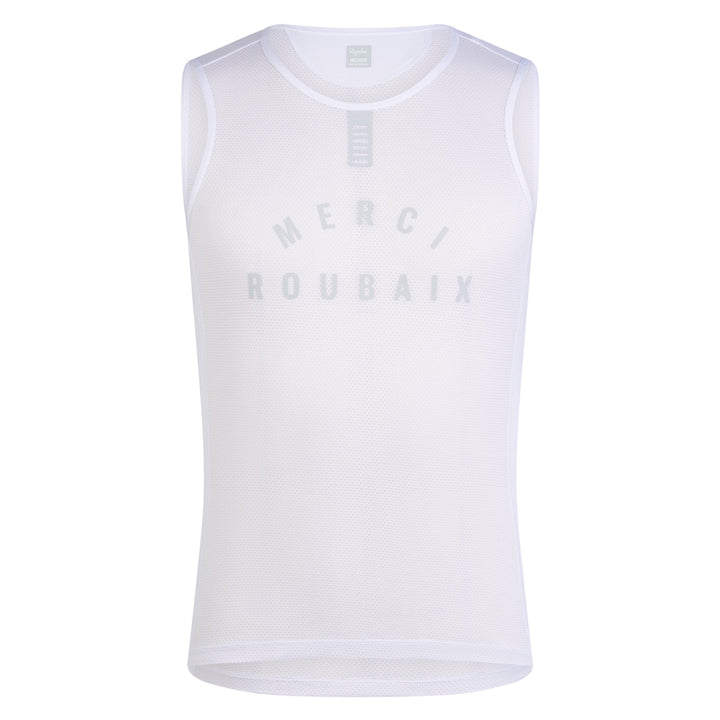 Rapha Men's Pro Team Sleeveless Race Base Layer (White/White) - Dragonspine Cycling