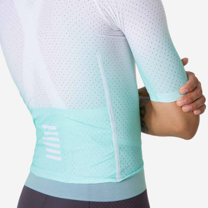 Rapha Men's Pro Team Ghost Air Jersey (Jade/White) - Dragonspine Cycling