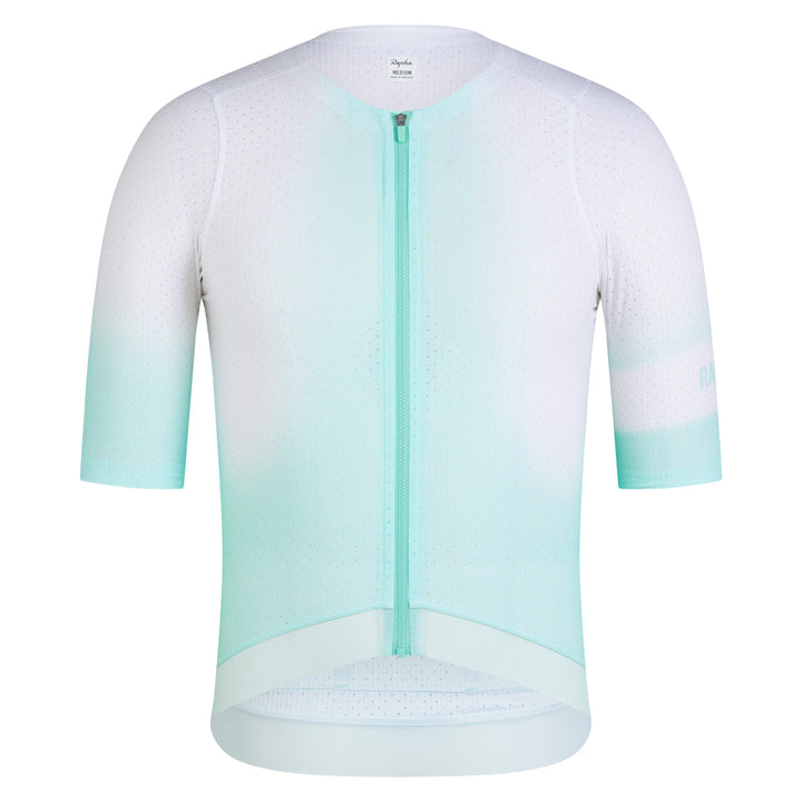 Rapha Men's Pro Team Ghost Air Jersey (Jade/White) - Dragonspine Cycling