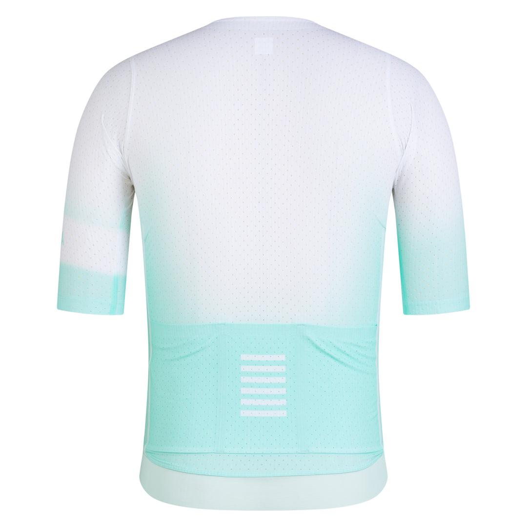Rapha Men's Pro Team Ghost Air Jersey (Jade/White) - Dragonspine Cycling
