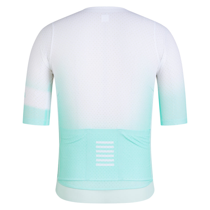 Rapha Men's Pro Team Ghost Air Jersey (Jade/White) - Dragonspine Cycling