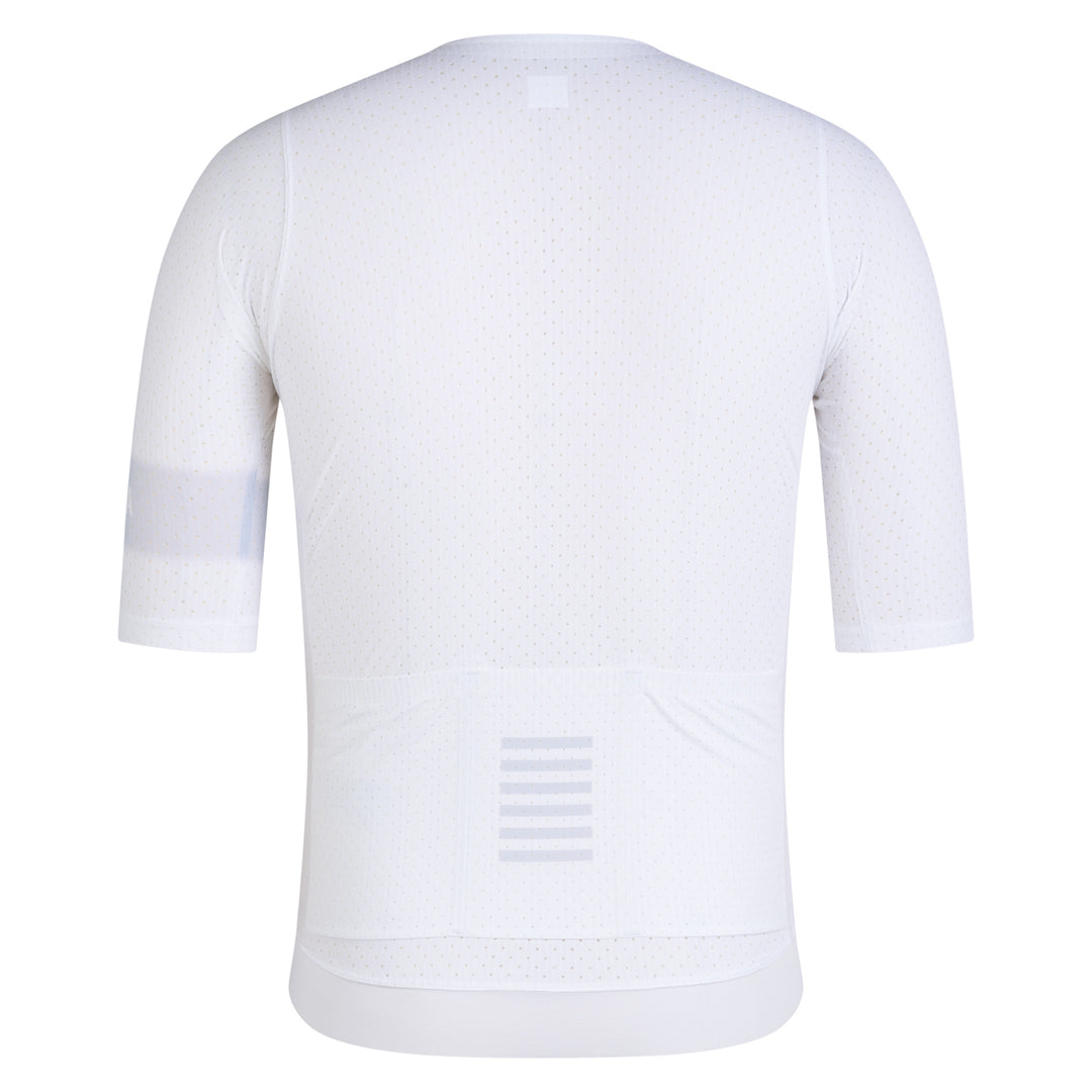 Rapha Men's Pro Team Ghost Air Jersey (White/Silver) - Dragonspine Cycling