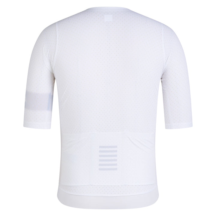 Rapha Men's Pro Team Ghost Air Jersey (White/Silver) - Dragonspine Cycling