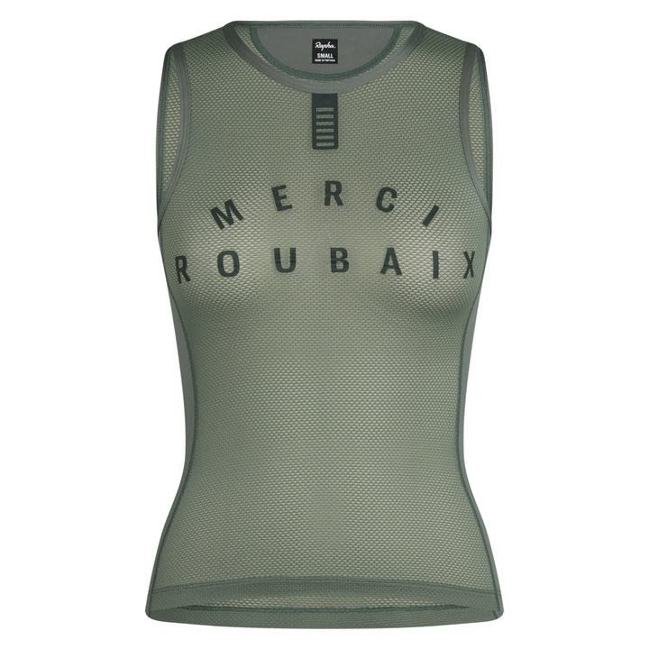Rapha Women's Pro Team Sleeveless Race Base Layer (Laurel/Deep Forest) - Dragonspine Cycling