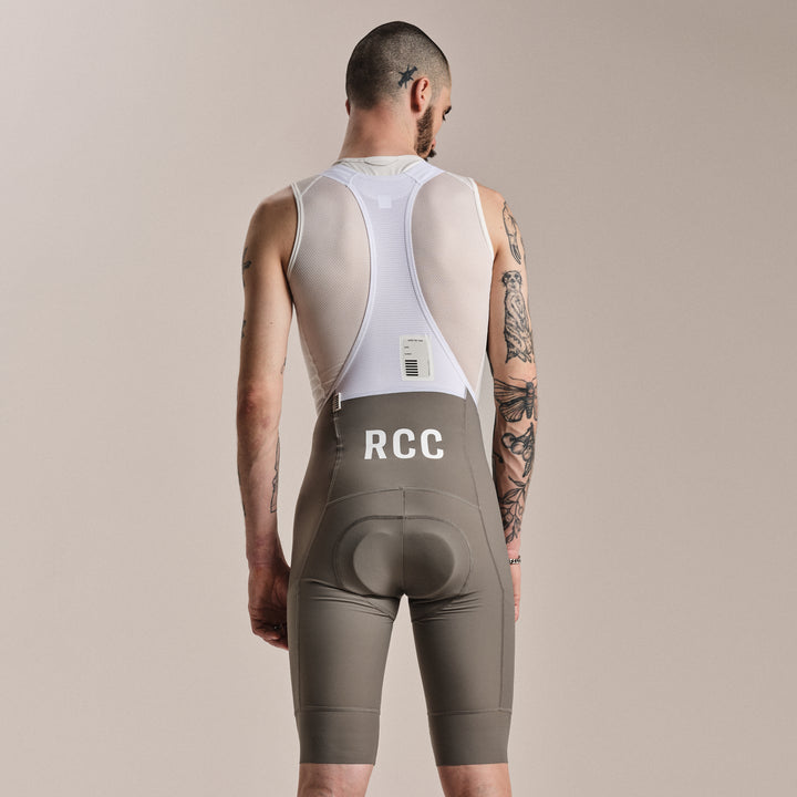 Rapha Men's RCC Pro Team Cargo Bib Shorts - Long (Smoke/White) - Dragonspine Cycling