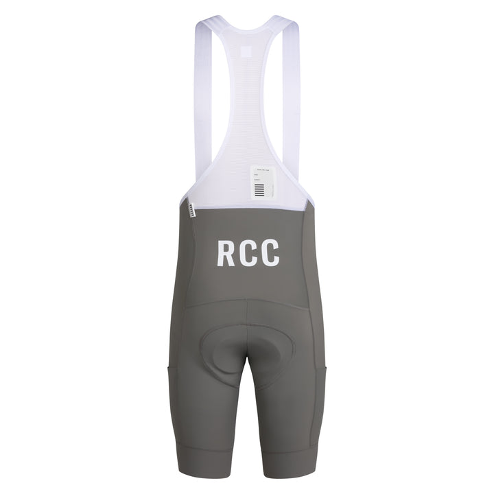 Rapha Men's RCC Pro Team Cargo Bib Shorts - Regular (Smoke/White) - Dragonspine Cycling