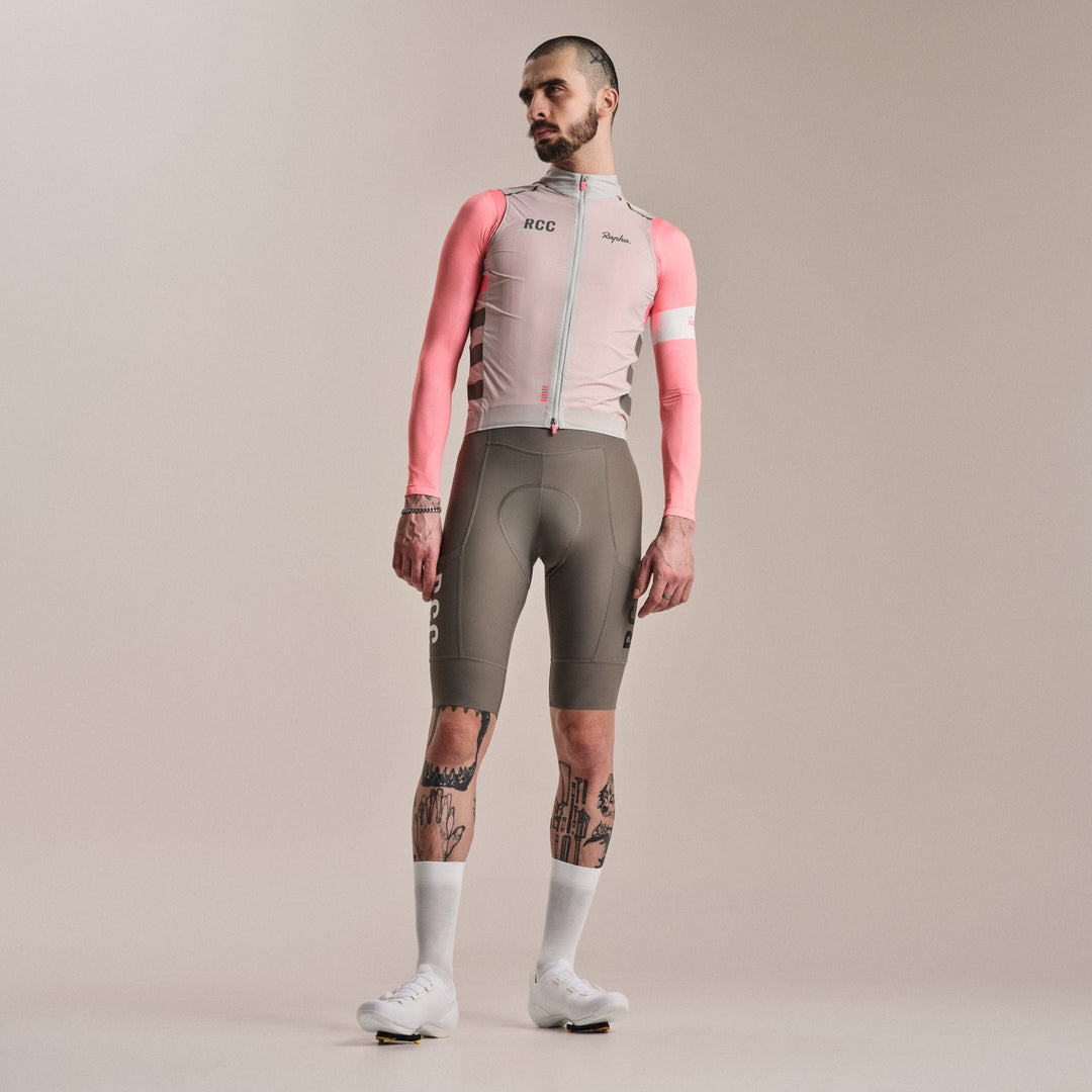 Rapha Men's RCC Pro Team Gilet (Grey/Smoke) - Dragonspine Cycling