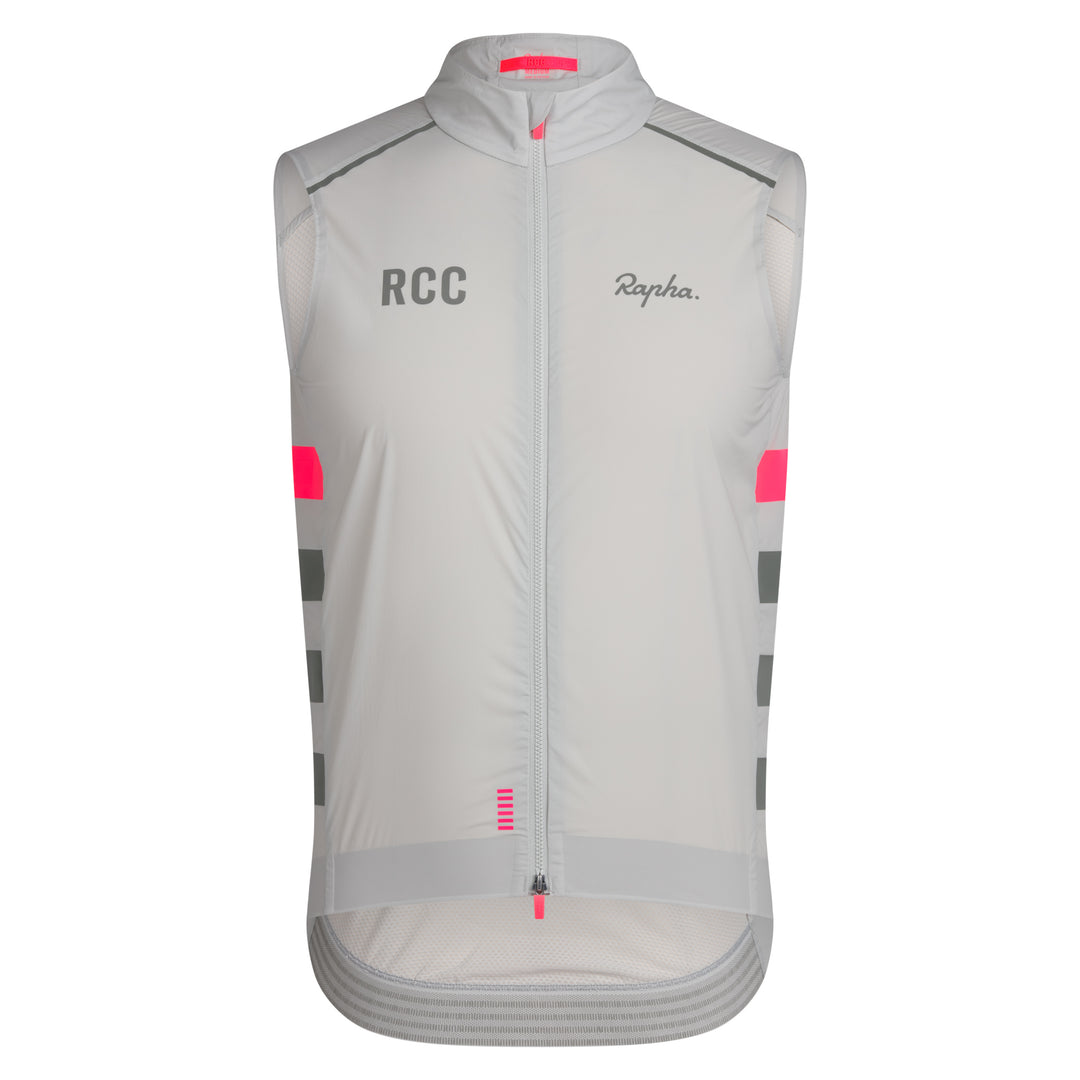 Rapha Men's RCC Pro Team Gilet (Grey/Smoke) - Dragonspine Cycling