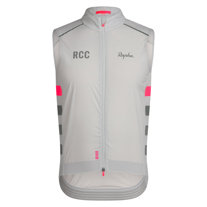 Rapha Men's RCC Pro Team Gilet (Grey/Smoke) - Dragonspine Cycling