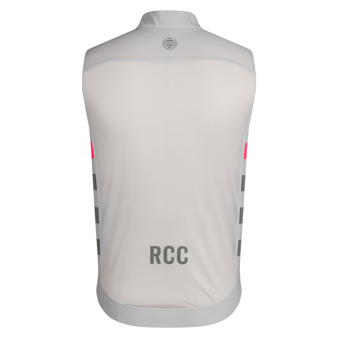 Rapha Men's RCC Pro Team Gilet (Grey/Smoke) - Dragonspine Cycling