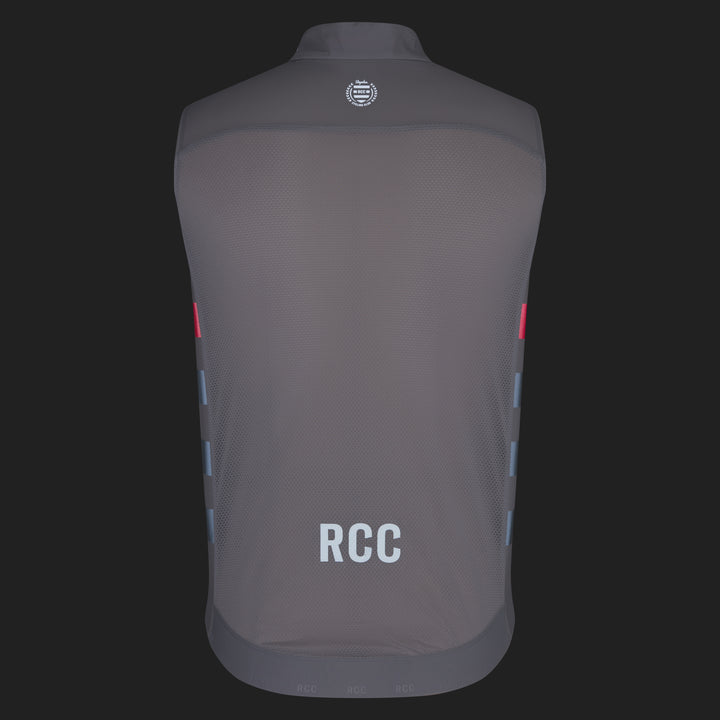 Rapha Men's RCC Pro Team Gilet (Grey/Smoke) - Dragonspine Cycling