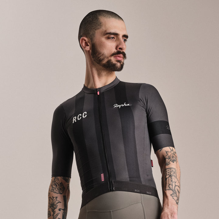 Rapha Men's RCC Pro Team Jersey II (Stealth/Black) - Dragonspine Cycling