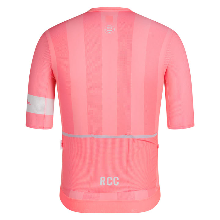 Rapha Men's RCC Pro Team Jersey II (Light Pink/High-Vis Pink) - Dragonspine Cycling