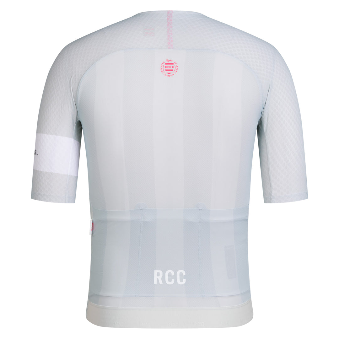 Rapha Men's RCC Pro Team Aero Jersey (Fog/Grey) - Dragonspine Cycling