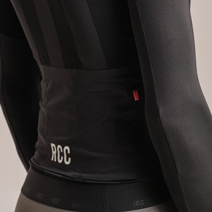 Rapha Men's RCC Pro Team Long Sleeve Lightweight Jersey (Stealth/Black) - Dragonspine Cycling