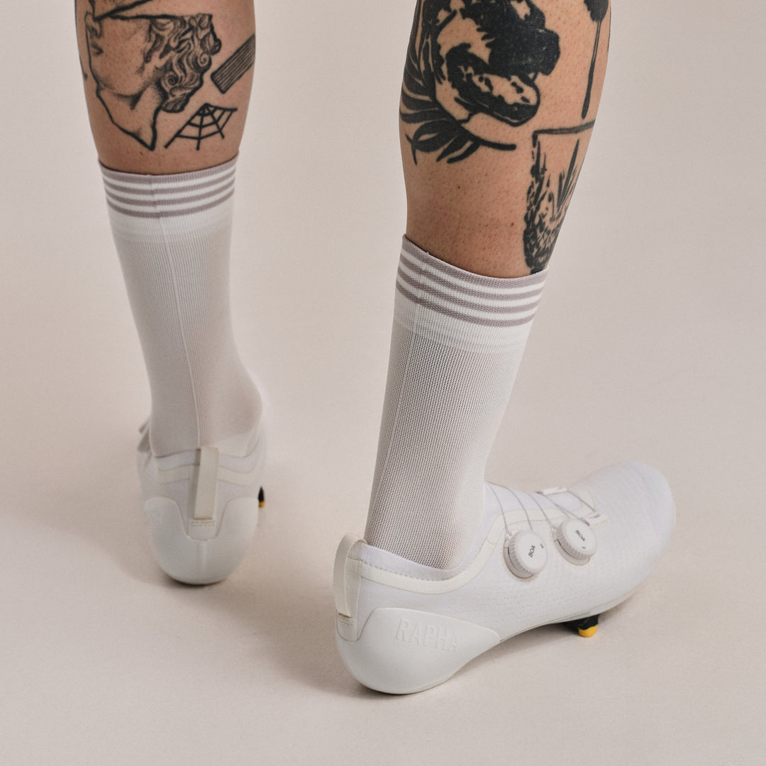 Rapha RCC Pro Team Socks - Regular (Fog/Grey) - Dragonspine Cycling