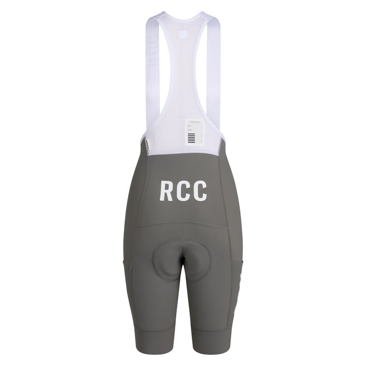 Rapha Women's RCC Pro Team Cargo Bib Shorts - Regular (Smoke/White) - Dragonspine Cycling