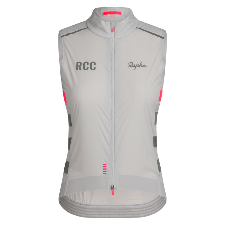 Rapha Women's RCC Pro Team Gilet (Grey/Smoke) - Dragonspine Cycling
