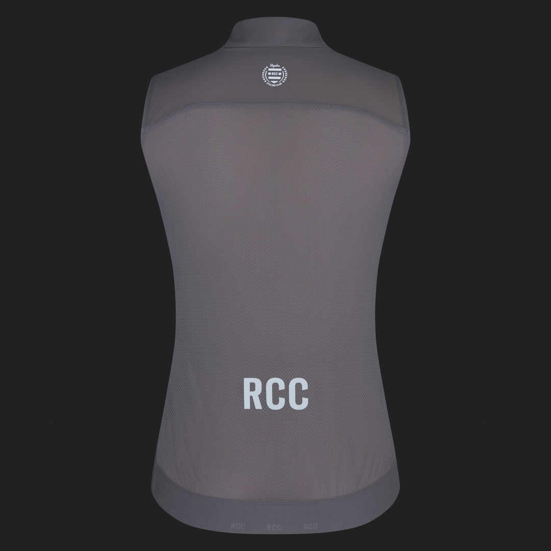 Rapha Women's RCC Pro Team Gilet (Grey/Smoke) - Dragonspine Cycling