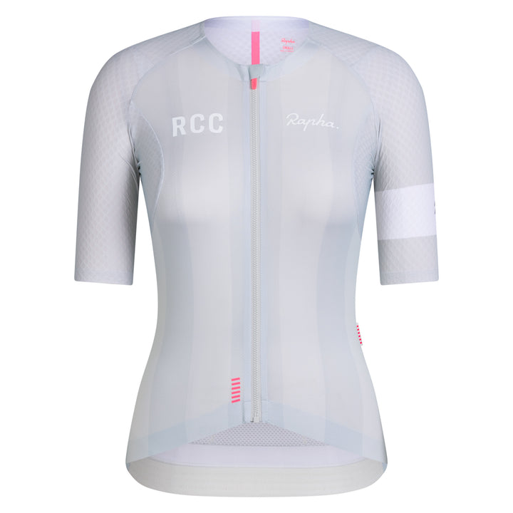 Rapha Women's RCC Pro Team Aero Jersey (Fog/Grey) - Dragonspine Cycling