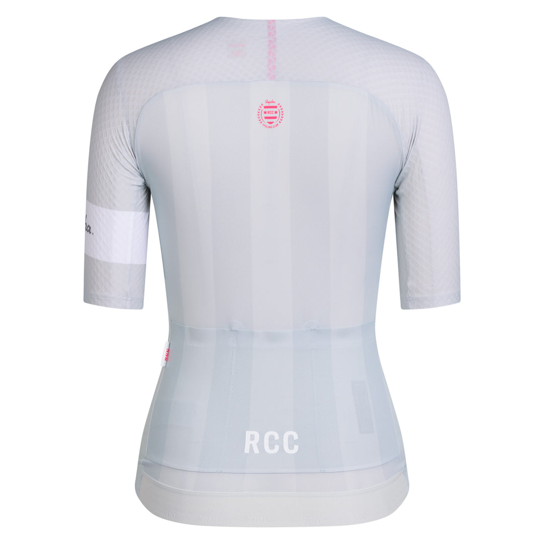 Rapha Women's RCC Pro Team Aero Jersey (Fog/Grey) - Dragonspine Cycling