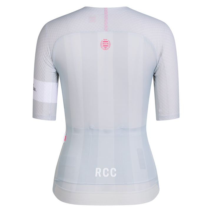 Rapha Women's RCC Pro Team Aero Jersey (Fog/Grey) - Dragonspine Cycling