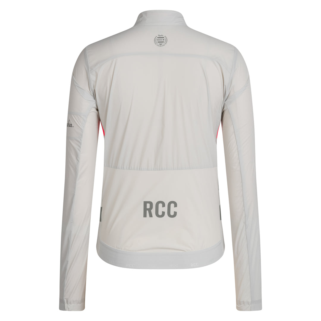 Rapha Women's RCC Pro Team Lightweight Wind Jacket (Grey/Smoke) - Dragonspine Cycling