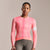 Rapha Women's RCC Pro Team Long Sleeve LW Jersey (Light Pink/High-Vis Pink) - Dragonspine Cycling