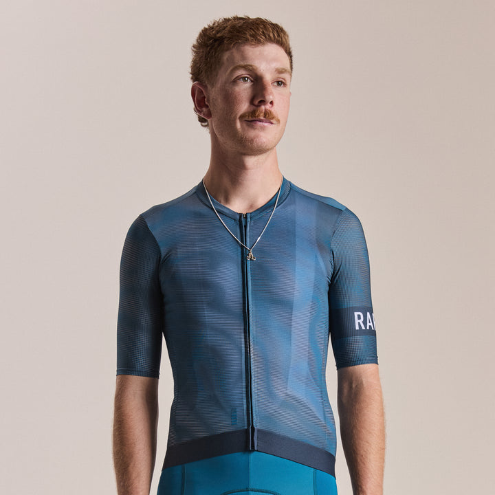 Rapha Men's Pro Team Jersey - Reaction-diffusion (Blush Lilac/Ash Black) - Dragonspine Cycling