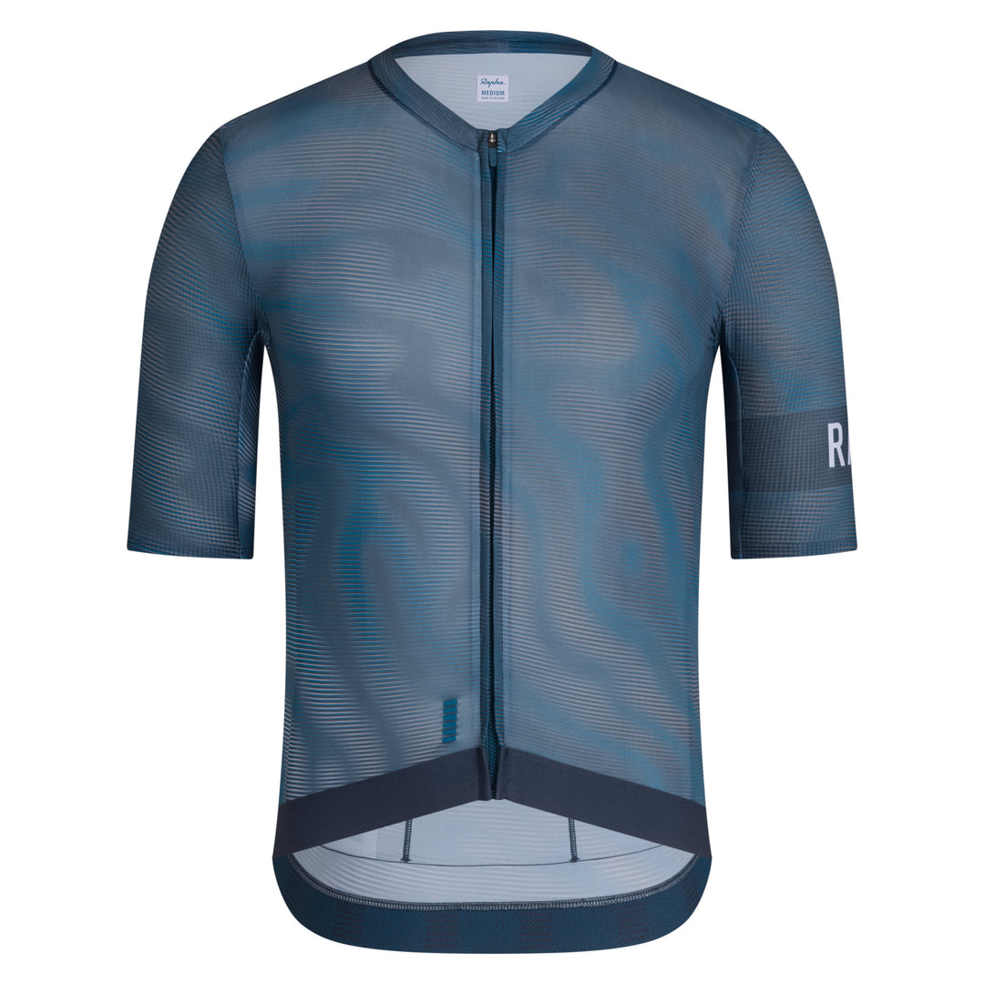Rapha Men's Pro Team Jersey - Reaction-diffusion (Blush Lilac/Ash Black) - Dragonspine Cycling
