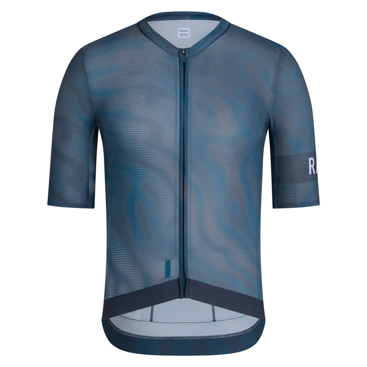 Rapha Men's Pro Team Jersey - Reaction-diffusion (Blush Lilac/Ash Black) - Dragonspine Cycling