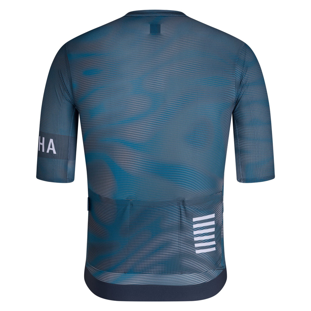 Rapha Men's Pro Team Jersey - Reaction-diffusion (Blush Lilac/Ash Black) - Dragonspine Cycling
