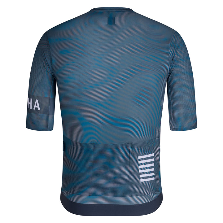 Rapha Men's Pro Team Jersey - Reaction-diffusion (Blush Lilac/Ash Black) - Dragonspine Cycling