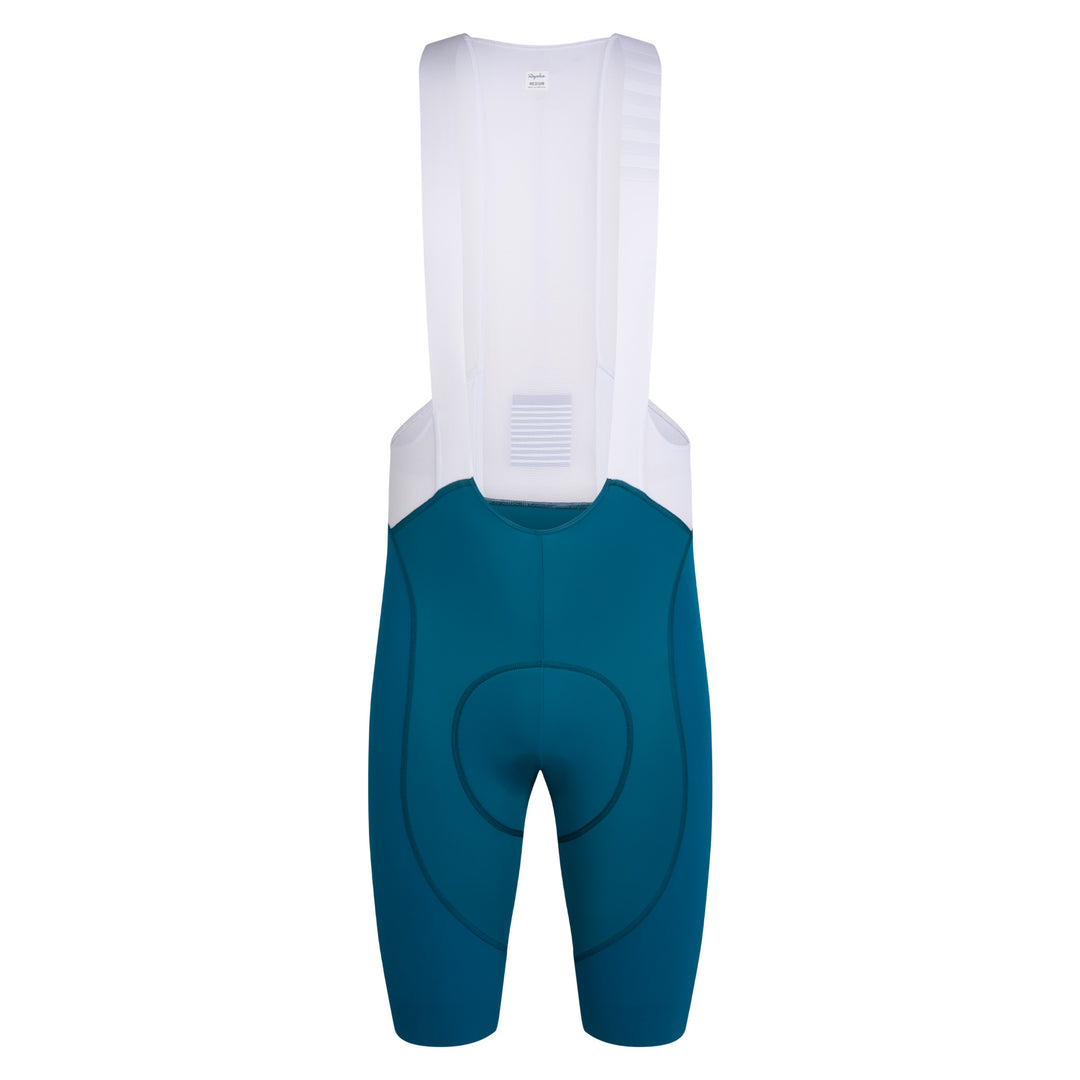 Rapha Men's Pro Team Bib Shorts - Reaction-diffusion (Slate Blue/White) - Dragonspine Cycling